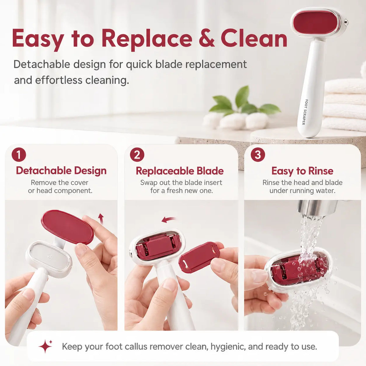 Professional Dual-Sided Foot Care Tool