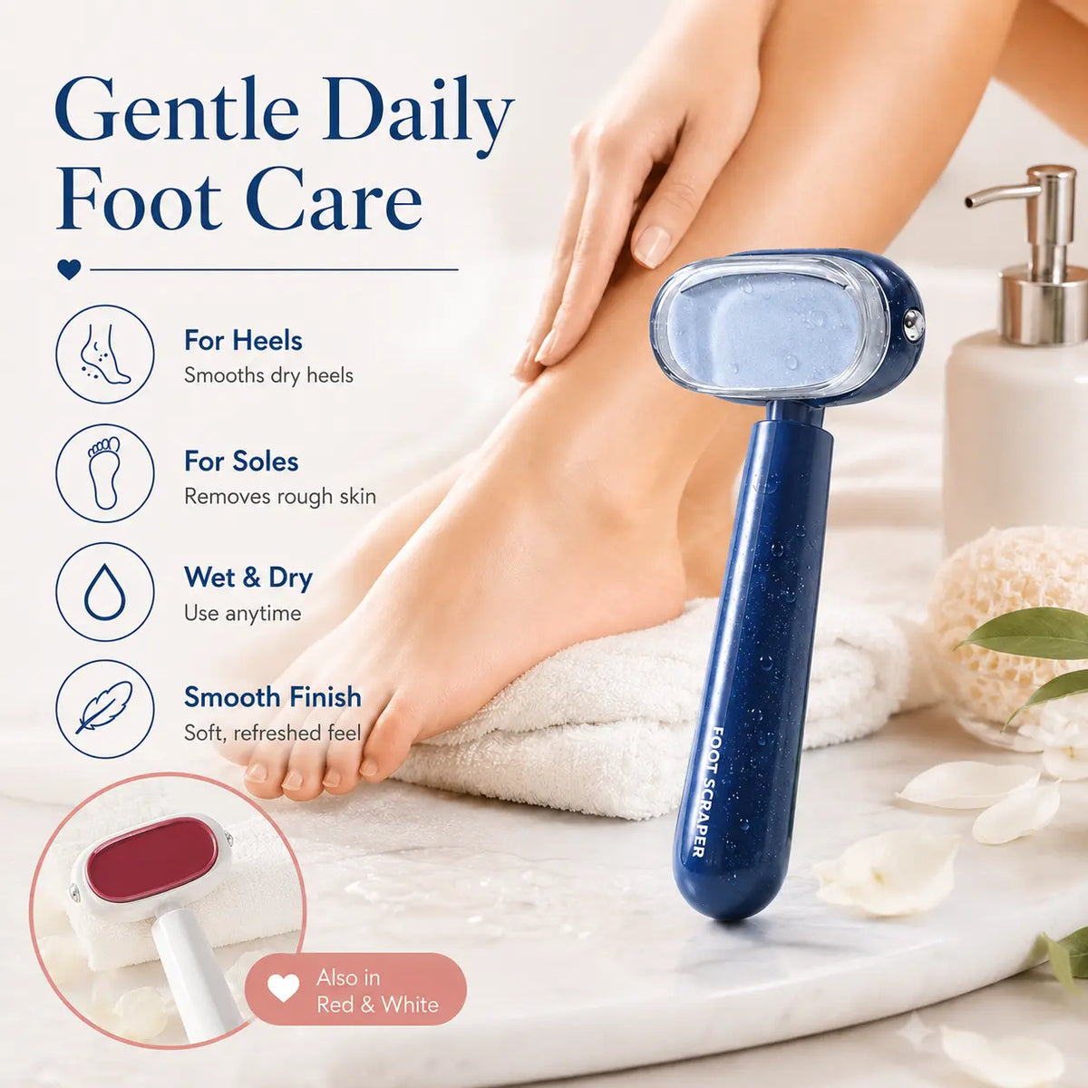 Professional Dual-Sided Foot Care Tool