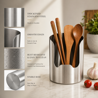 Premium Stainless Steel Utensil Organizer™