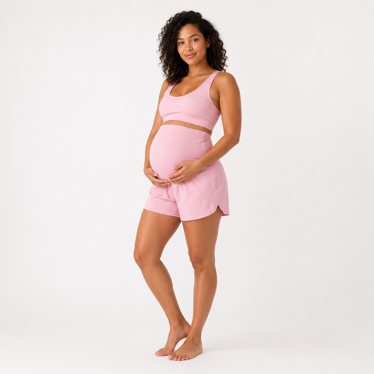 TRUEMADE™ Maternity Bump Shorts | Non-Roll Over-Belly Support