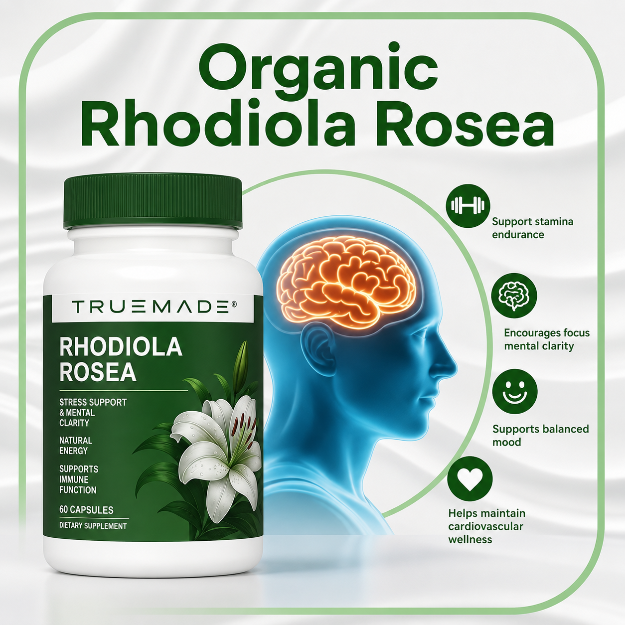 TRUEMADE™ Rhodiola Rosea