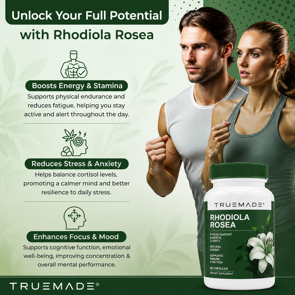 TRUEMADE™ Rhodiola Rosea