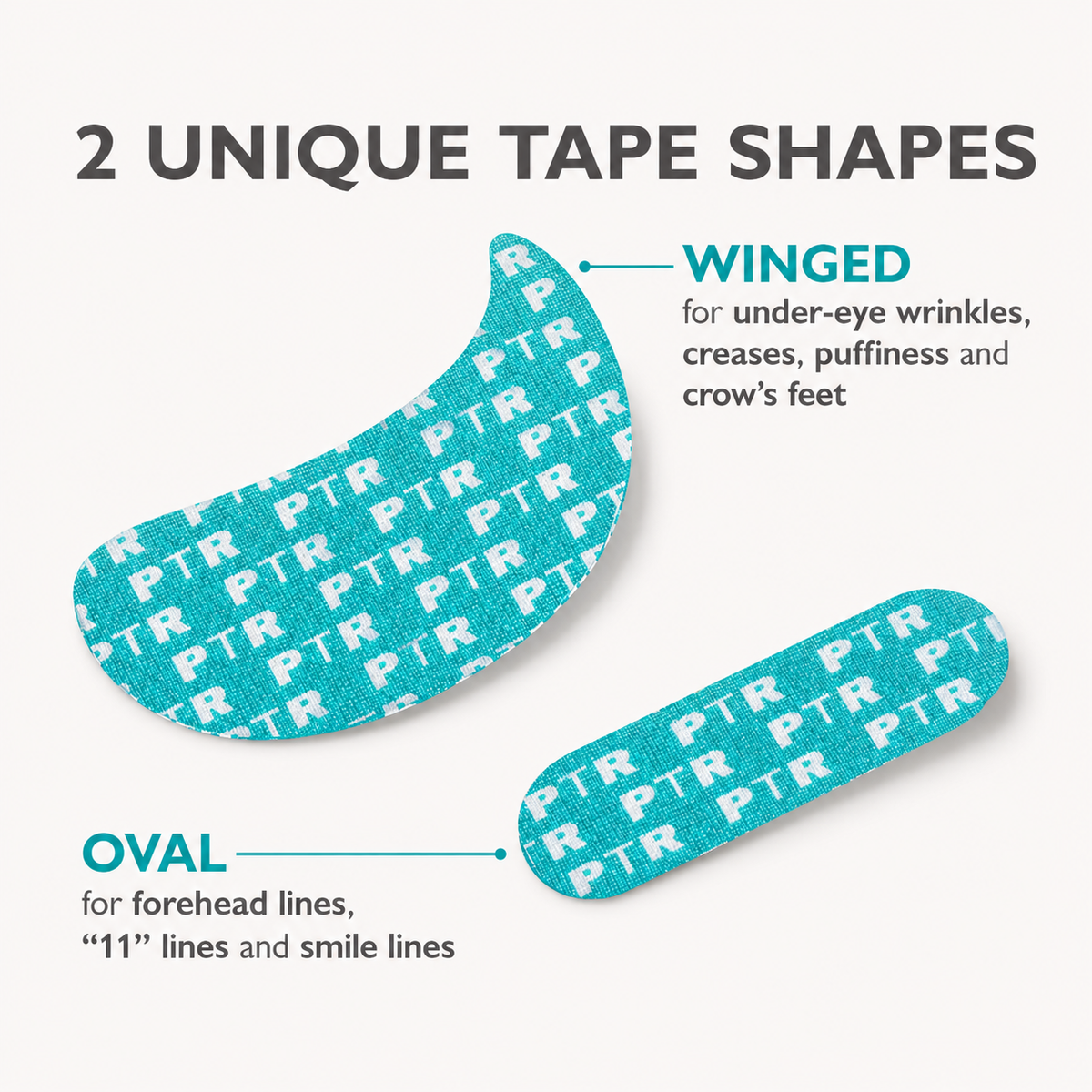 Peptide Skinjection Peptide Infused Face + Eye Tape