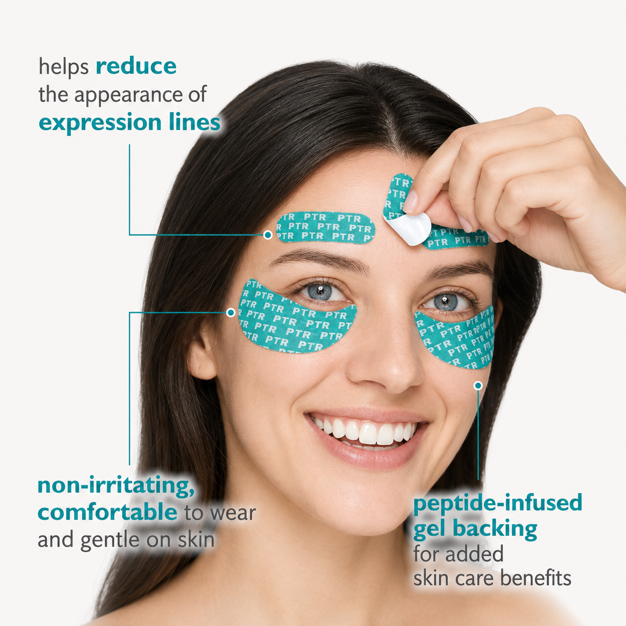 Peptide Skinjection Peptide Infused Face + Eye Tape