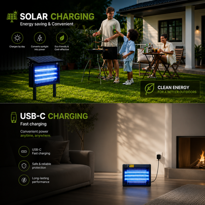 TRUEMADE™ Outdoor Solar Bug Zapper