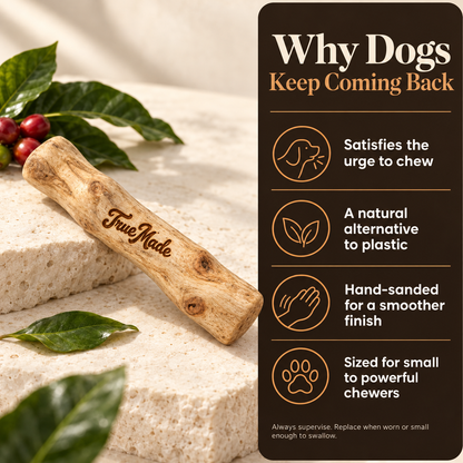 TrueMade™ Natural Coffee Wood Chew