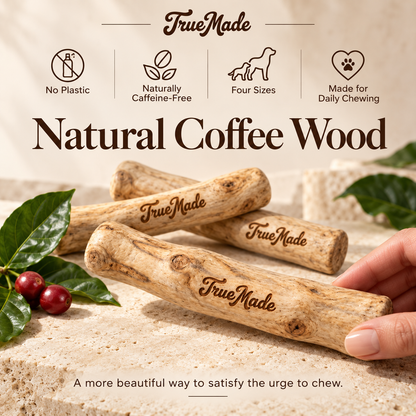 TrueMade™ Natural Coffee Wood Chew