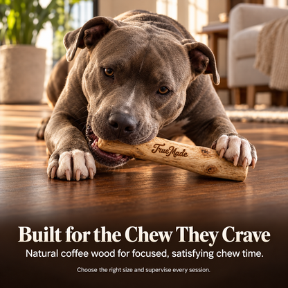 TrueMade™ Natural Coffee Wood Chew