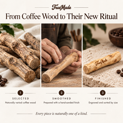 TrueMade™ Natural Coffee Wood Chew