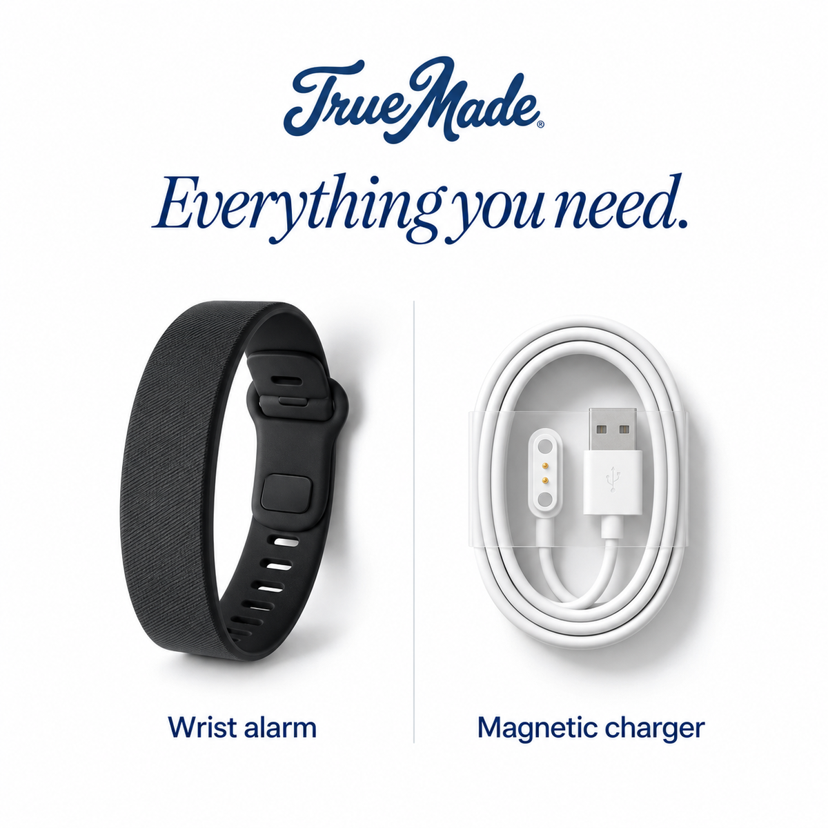 TrueMade™ Silent Vibration Alarm Clock